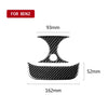 Benz C-Class W205 2015-2018 Carbon Fiber Rear Air Outlet Vent Cover Trim Fit