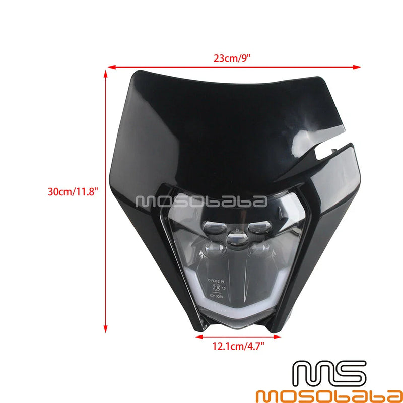 KTM 690 Enduro R, 300 EXC, XC-W, 350, 450, 500, TC 125, 250 Front Headlight Lamp