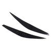 BMW X6 E71 Carbon Fiber Headlight Eyebrow Cover Trim (2008-2014)