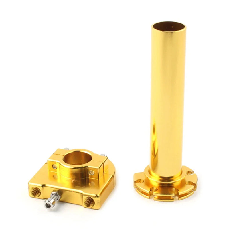 Motorcycle 7 / 8" Universal CNC Turn Twist Throttle Handle Bar Tube