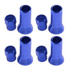 Car 4 x Aluminum Alloy Tire Valve Stem Caps & Sleeve Covers (All Years)