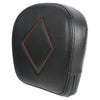 Harley Touring Road Electra Glide Black Rear Passenger Backrest Pad (2009-2023)