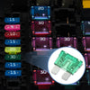 Car Boat Truck SUV Motorcycle Green 25pcs 30A Blade Style Fuses