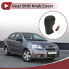 Chevrolet Cruze Gear Shift Knob Cover Faux Leather Black/Brown (2011-2015)