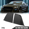 Ford Mustang GT V6 2 x Car Side Skirt Spoiler Wings Splitter (2015-2019)