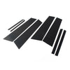 BMW X2 8 Pcs Black Car Door Window Pillar Post Covers (2018-2021)