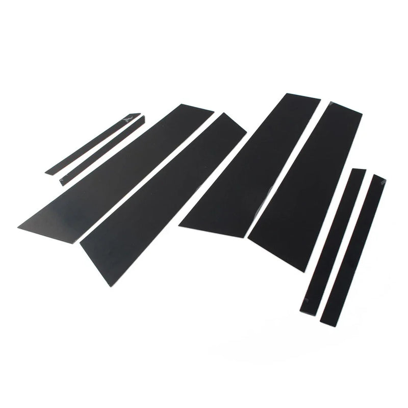 BMW X2 8 Pcs Black Car Door Window Pillar Post Covers (2018-2021)