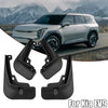 KIA EV9 Non Deformation Black Color Mudguards