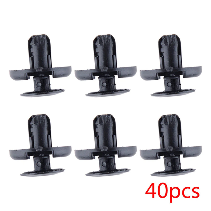 Toyota Suzuki Mazda 40 Pcs Bumper Fender Push Retainers Clips