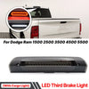 Dodge Ram 1500 2500 3500 4500 Smoke Lens 3rd Third Light Center Brake Lamp