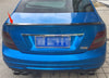 Mercedes C Class W204 Sedan Glossy Black Rear Boot Spoiler Wing (2008-2014)