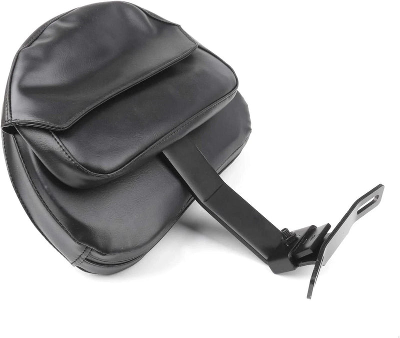 Harley FLSTF Heritage Softail, Black Driver Backrest Pad (2007-2017)