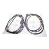 Honda Fit Aria City Sedan 2003-2008 Rear Door Weatherstrip Set