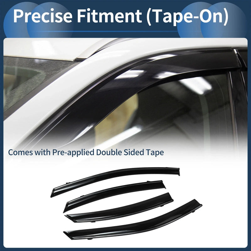Kia Forte Sedan Window Deflectors 1 Set (2019)