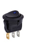 Boat - 8pcs 12V Round Dot LED Rocker Toggle Switch (N/A)