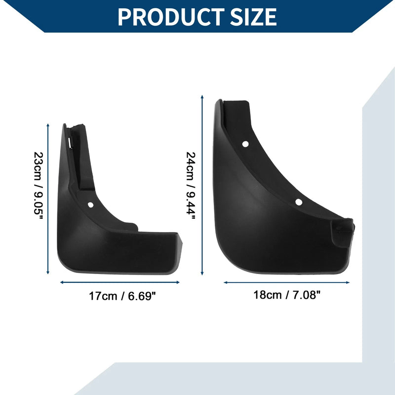 Mercedes-Benz A Class Hatchback Mud Flaps Splash Guards (2019-2022)