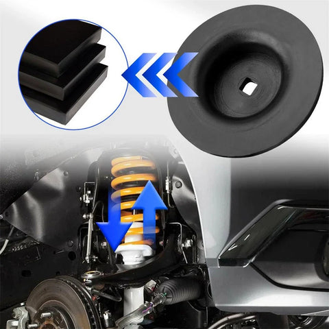 Escalade, Suburban, Tahoe, H2 4 Pcs Rear Coil Spring Insulators (2002-2014)