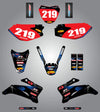 Custom Graphic Kit - BARBED - Yamaha TTR 110 (All Years) - Stickers