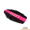 XR WR KX RM 250 Dirt Bike Seat Cover Black/Pink Gripper