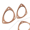 Chevy SBC BBC 2 x 3.5" Copper Header Pipe Collector Flange Gaskets