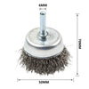 Drill Rotary Tool Stainless Steel Wire Wheel Cup Brush Set (No Year)