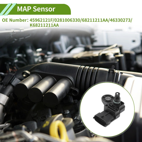 Dodge Ram 1500 (2014-2018) - Manifold Absolute Pressure Sensor MAP Sensor