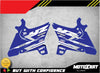 Yamaha YZ 250 Reflex Radiator Decals (UFO Restyle Plastics)