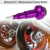 Make Model 10mm Aluminum Alloy Motorcycle Slider Frame Bolt 1 Set Purple