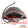 BMW F800 S / ST, F650 / R1200 GS LED E4 Stop Tail Light Reflector