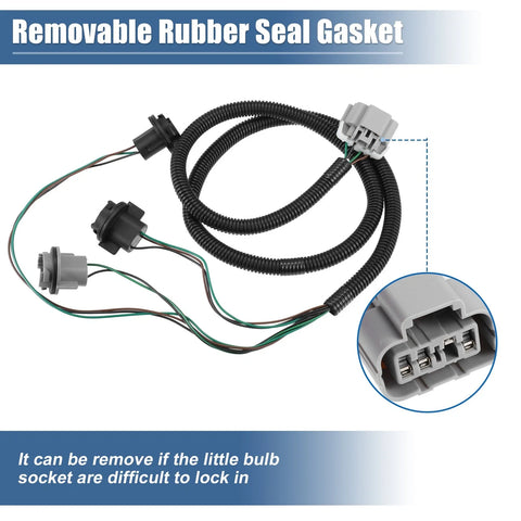 Chevrolet Silverado Tail Lamp Holder & Wiring Harness