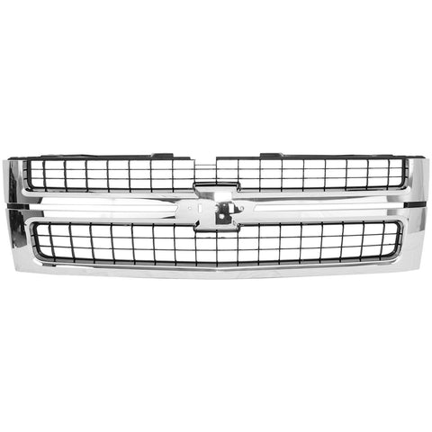 Grille Assembly For 07-10 Chevrolet Silverado 2500 HD