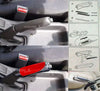 Accord Maxima 1 x Universal HandBrake Cover Silver ABS