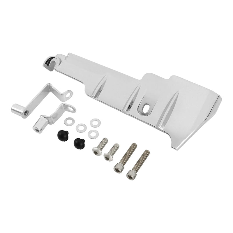 Harley Touring Road King Glide Chrome Rear Cylinder Base Cover (2009-2016)