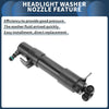 Mercedes-Benz E550 Front Driver Side Headlight Washer Nozzle (2007-2009)