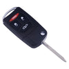 Chrysler 300, Dodge, Jeep, Mitsubishi 4 Button Key Shell Remote Control