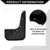 Mercedes-Benz Vito W447 Front & Rear Mud Flap Splash Guards (2014-2023)
