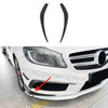 Mercedes-Benz A-Class AMG Carbon Look Side Fin Canards Splitters (2013–2015)