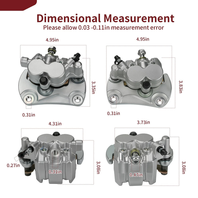 Can-Am Maverick 1000 / 1000R Front Brake Calipers (2013-2018)