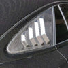 Benz GLE 2020 Real Carbon Fiber Side Vent Window Scoop Louver Cover Trim Fit