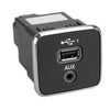 Jeep Compass Cherokee 1x Front Charging Port USB AUX (2017-2021)