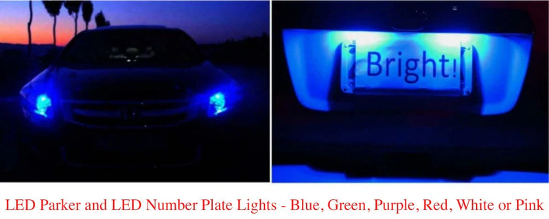 Toyota Landcruiser Hilux Prado LED Parker & Number Plate Lights (2000-2023)