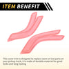 Jeep Wrangler Pink Front Rear Door Handle Panel Bezel Cover Trims (2007-2023)