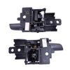 Interior Door Handle Black Pair Fits Mitsubishi Mirage 5D Hatchback 2012-18 D06