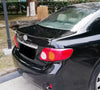 2009-2013 Toyota Corolla Sedan Rear Spoiler Wing (2009-2013)