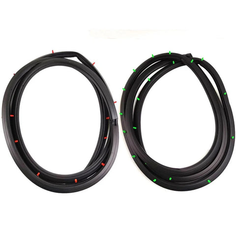 Door Rubber Seal Weatherstrip Front L+R Fits Nissan Sentra Sunny B11 1981-85 D07