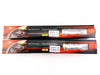 Yamaha XT500 365mm JBS Yellow/Chrome Shock Absorbers (1977-1981)
