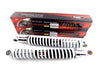 Suzuki PE400 400mm White/Chrome JBS Rear Shock Absorbers