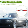 Jeep Wrangler 2018-2024 - Black & Red Roll Bar Grab Handles