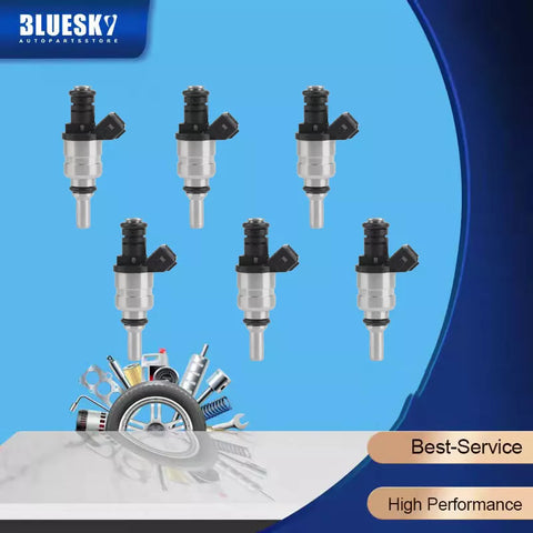 BMW 320i 325i 325ci E46 M54 6Pcs Fuel Injectors (2001-2006)
