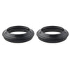 Motorcycle Front Fork Damper Shock Absorber Black Dust Seals (39-52mm)
